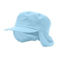 thumbnail image 3 of LEKODE Womens Turbans lace bandana sweat rag cap headband hair nets for sleeping head cover head bandana silk head scarf hair scarf fabric headbands satin skull cap hair wrap Sky Blue A, 3 of 3