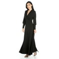 thumbnail image 2 of Women's Long Sleeve Empire Maxi Dress, 2 of 3