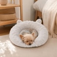 thumbnail image 7 of Bear Shaped Pet Pillow Neck Support Soft Polyester Fabric Washable for Cats Small Dogs Puppy Kitten Indoor Crate Rest Cute Bed, 7 of 7