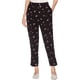 thumbnail image 2 of Vince Camuto Pantalones recortados casuales florales para mujer, negro, pequeño Vince Camuto recortado, 2 of 2