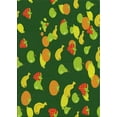 thumbnail image 1 of Ahgly Company Indoor Rectangle Patterned Green Novelty Area Rugs, 4' x 6', 1 of 6