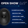 thumbnail image 2 of Kit Bocinas Medio Rango 6x9" para Auto - Evolum Audio, 2 of 7