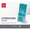 thumbnail image 2 of Office Depot® Brand Literature/Leaflet Holder, Pack of 4, 2 of 3