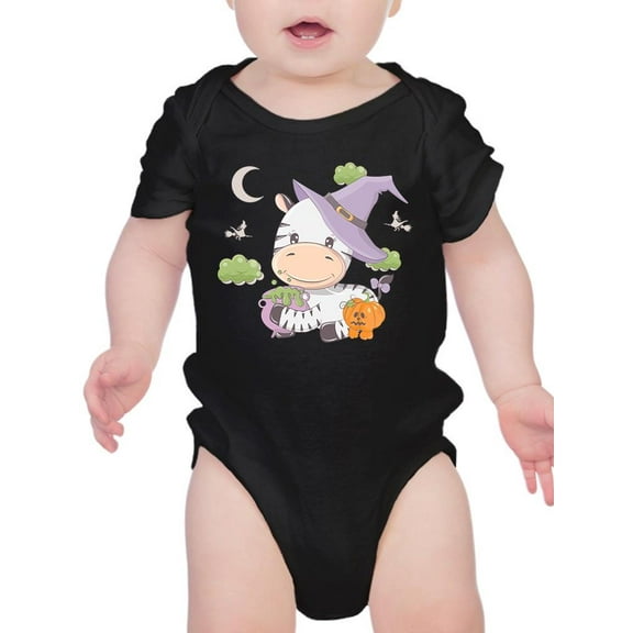 Cute Baby Zebra W Cauldron. Bodysuit Infant -Image by Shutterstock,  24 Months