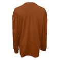 thumbnail image 4 of Long Sleeve High Neck Solid Color Pleated Casual Shirt For Everyday Wear, 4 of 4