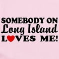 thumbnail image 2 of CafePress - Somebody On Long Island Loves Me Infant Bodysuit - Baby Light Bodysuit, Size Newborn - 24 Months, 2 of 4