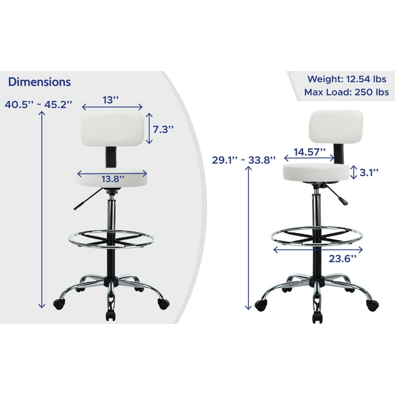 Back Support, 13.5 x 4 x 13.8, Black Back Support, 13.5 x 4 x 13.8, Black