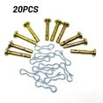 Shear Pins&Cotters for Cadet for Craftsman Snowblowers 73804124A 714