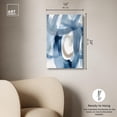 thumbnail image 5 of Fading Blue Mist II Canvas Print Modern Blue Wall Art by Art Remedy, Gallery Wrapped, 16 x 24, 5 of 7
