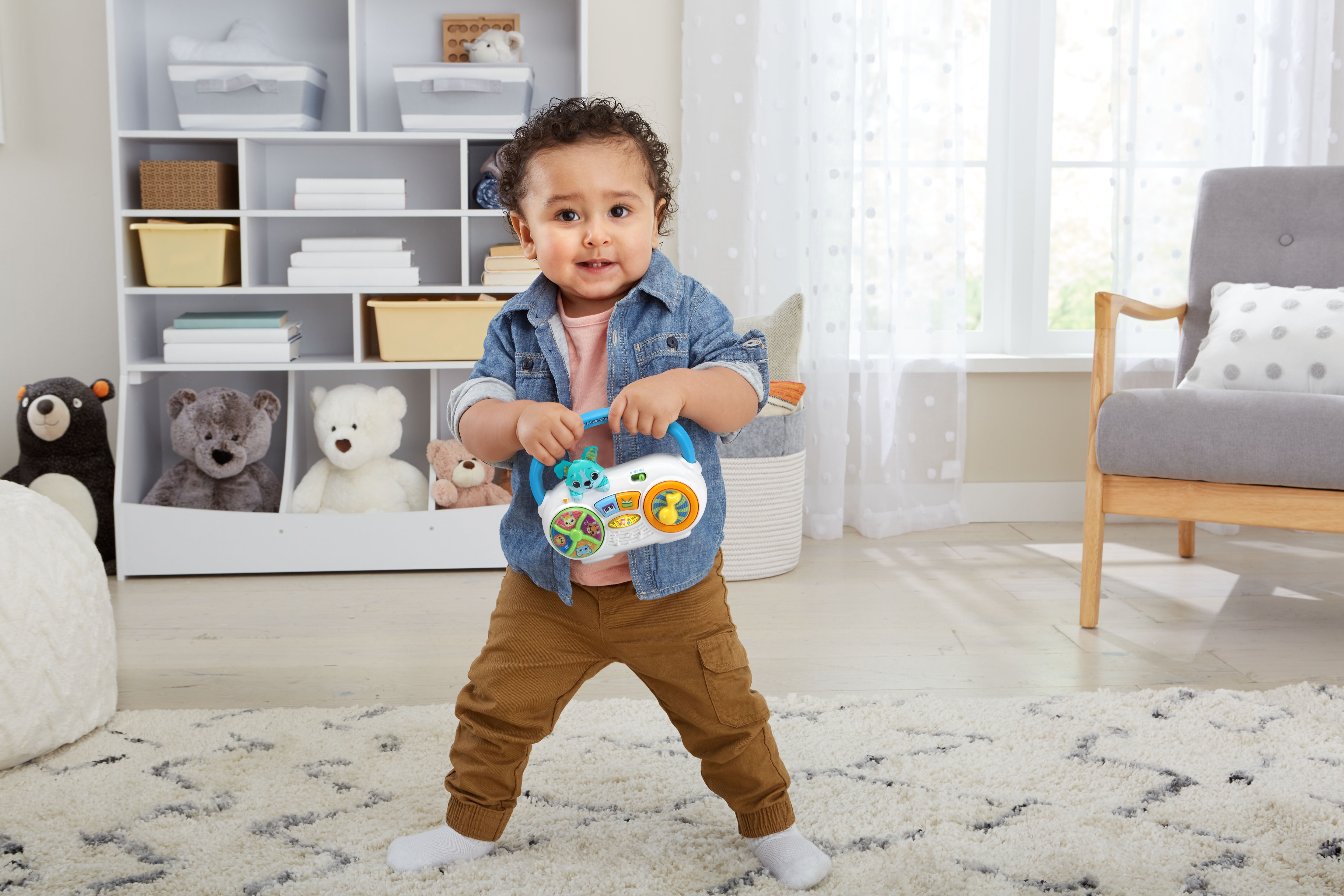 VTech® Tune & Learn Boombox™ Take-Along Music Toy for Toddlers