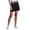 Black, variant on RBX Active Women's Knit Waist Stretch Woven Walking Short With Pockets