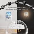 thumbnail image 4 of Yayeee LED Night Lights with Motion Detectors Auto Dusk to Dawn Light Sensors, 2 Pack, Crystal Ocean, 4 of 7