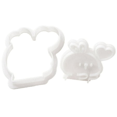 

CXDa Chocolate Mold DIY Easy to Demould Great Cute Bunny Biscuit Mold Cake Decorating Tool