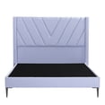 thumbnail image 2 of Cabecera Individual Aurora Lila + Base Cama Slim, 2 of 5