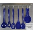 thumbnail image 3 of 100% Organic Melamine Kitchen Cooking Spoon, Indigo, 3 of 5