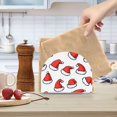 thumbnail image 2 of Yayeee Napkin Holder for Table Kitchen Paper Tissue Organization, Santa Hats Pattern, 2 of 8