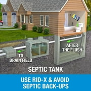 RID-X Septic Treatment, 5 Month Supply Of Powder, 49.0oz
