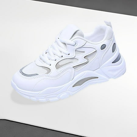 

Women s Hiking Shoes Non-Slip PU Upper Durable Sneakers Girls Women Sports Shoes White 38