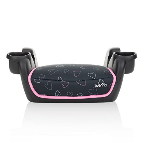 Asiento de coche elevador sin respaldo Evenflo GOTIME Amore Pink