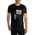thumbnail image 1 of SpongeBob SquarePants Plankon I Am Not A Roach! Black T-Shirt, 1 of 3