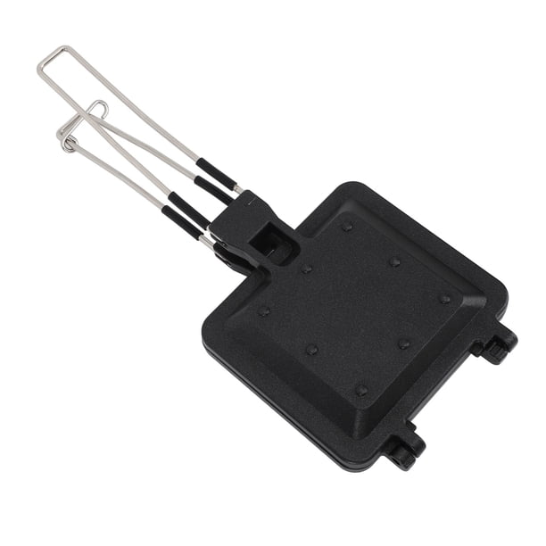 Sandwichera, Recubrimiento Antiadherente A Prueba De Herrumbre, Bandeja Para Hornear Sándwich Compacta De Doble Cara, Plegable Para Exteriores