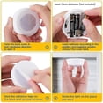 thumbnail image 5 of 6 Pack Led Lights Cordless Warm White 4000k Dimmable LED Night Light Battery Operated and Remote Control LED Spotlight Lighting for Kitchen Bedroom, 5 of 5