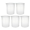 thumbnail image 1 of 5 pcs Tazas Medidoras Laboratorios Vasos Graduados PP 250ml, 1 of 5