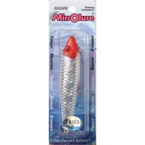 MirrOlure Series III S52MR 3-5/8 oz, Red White