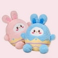 thumbnail image 4 of HJJLRH Softies Plush Bunny Soft & Cuddly Plush Rabbit Toy, Bunny Egg Stuffed Toys, Washable, Charming Facial Features and Egg Shaped Bodies, 4 of 7