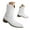 White, variant on Cowboy Boots for Women Trendy Hollow out Pointed Toe Wide Calf Pull on Western Ankle Boots