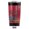 thumbnail image 2 of Superman Breaking Chains Stainless Steel Tumbler 20 oz Coffee Travel Mug/Cup, Vacuum Insulated & Double Wall with Leakproof Sliding Lid | Great for Hot Drinks and Cold Beverages, 2 of 7