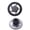 matte dark gray, variant on Strong Magnet Base Support Holder Accessories For Vehicle Smartphones Holders 17mm Joint Attachment