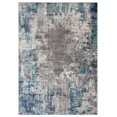 thumbnail image 2 of Luxe Weavers Rug 7680 Abstract Persian-Rugs,, Stain Resistant, Machine-Made, Dark Blue, Light Blue / 8' x 10', 2 of 4