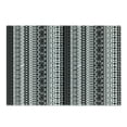 thumbnail image 1 of Prehistoric Cutting Board, Black and White Tribal Motifs Pattern Native Geometric Borders Design, Decorative Tempered Glass Cutting and Serving Board, Small Size, Black White, by Ambesonne, 1 of 1