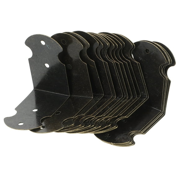 HEMOTON  20 Pcs Fasteners Hardware Tabletop Corner Clamps for Woodworking