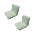 thumbnail image 1 of 2x Asiento de comedor de respaldo bajo desmontable liviano, 1 of 3