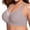 Coffee, variant on Nursing Bras Women Plus Size Seamless Mesh Bandeau Bra Full Cup Anti-Sag Push-Up Bralette Green M