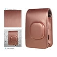thumbnail image 3 of Fujifilm Instax Mini LiPlay Camera Protective Case - PU Leather Cover with Removable Design & Magnetic Closure, Includes Adjustable Shoulder Strap, Water-Resistant, Lightweight & Durable, Rose Gold, 3 of 7