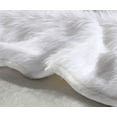 thumbnail image 4 of Luxury Plush Faux Fur Throw Blanket, Long Pile Brown with Black Tipped Blanket, Super Warm, Fuzzy, Elegant, Fluffy Decoration Blanket Scarf for Sofa, Armchair, Couch and Bed, 50''x 60'', 4 of 6