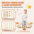 thumbnail image 3 of VEVOR Kids Balance Beam Stepping Stones Gym Obstacle Children Balance Board 6PCS, 3 of 9