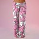 thumbnail image 1 of Hello Kitty Womens Pajamas Pants Pjs Halloween Pajamas Y2k Anime Cartoon Cat Pajamas for Women Couple All Over Print Bottoms Sleep Pajamas Pants Flannel Pajama Pants, 1 of 5