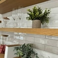 thumbnail image 5 of The Tile Life Chelsea 2" x 10" Blanco Polished Ceramic Wall Tile Case of 32, 5 of 25