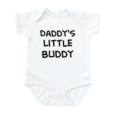 

CafePress - Daddy s Little Buddy Infant Bodysuit - Baby Light Bodysuit Size Newborn - 24 Months