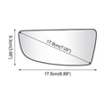 thumbnail image 4 of MYG 1PCS1855102 LOWER DOOR WING MIRROR GLASS FOR FORD FOR TRANSIT FOR MK8 RIGHT LEFT, 4 of 9