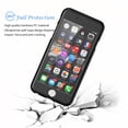 thumbnail image 2 of Apple iPhone 6 Plus / iPhone 6S Plus Cell Phone Cases, Full Body Coverage Protection Hard Slim With Tempered Glass Screen Protector Skin Case Cover For iPhone 6 Plus / 6S Plus, 2 of 4