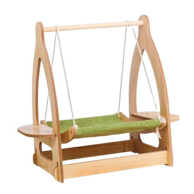 Cat Bed Cat Hammock for Cats and Small Dogs Comfortable and Breathable Pet Bed Stable Structure Detachable Easy Assembly Indoors Outdoors Style C