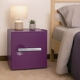 thumbnail image 5 of Frigidaire 1.6 Cu. ft. Retro Compact Refrigerator with Chiller Compartment, Mini Fridge for Bedroom, Dorm, Office, Purple, 5 of 6