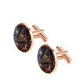 thumbnail image 2 of Christmas Men's Stainless Steel Cufflinks for Suit and Tie Formal Occasions, 2 of 6