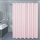 thumbnail image 4 of Cortina de Ducha Impermeable de Color Liso | Cortina Divisoria de Baño Antimoho | Material Eva Rosa 180X180Cm | 1 Unidad con 12 Ganchos, 4 of 6
