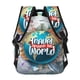 thumbnail image 4 of Fotbe Travel Around The World Mochila Casual con Estampado para Escuela, Viajes y Actividades al Aire Libre - Duradera, Ligera y Cómoda, 4 of 5